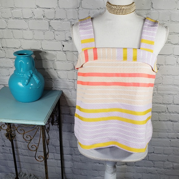 SUNO Tops - **SOLD**Suno A-line Cloque Top_c